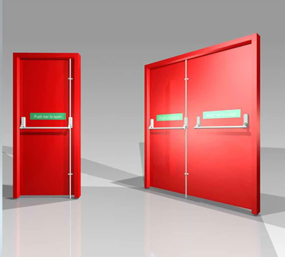 Fire rated doors